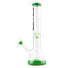 Grace Glass | Limited Edition Green Beaker Bong | H:Glasscm Socket:HONEYCOMBcm TH:18,8mm