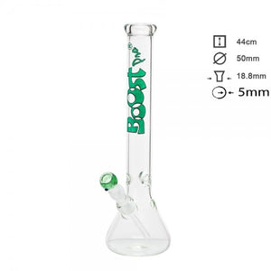 Boost | Beaker Glass Bong H:44cm- Ø:50mm- Socket:18.8mm- WT:5mm (circa)