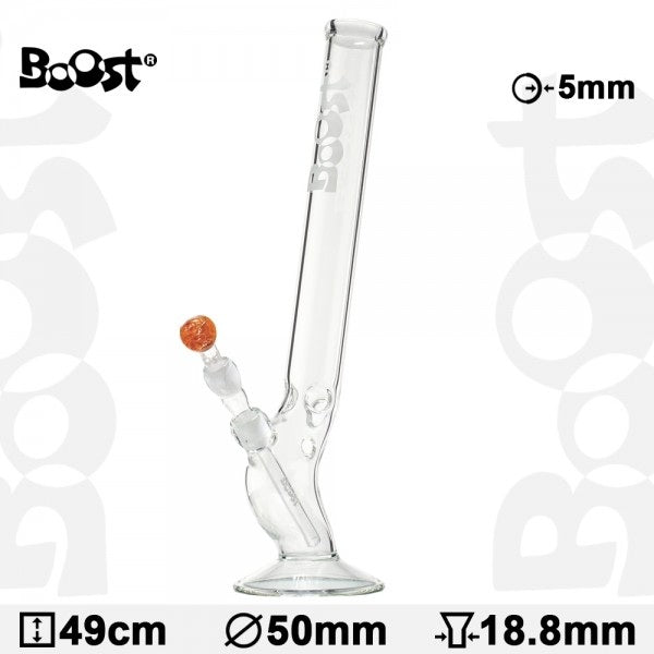 Boost | Bolt Glasbong -H:49cm- Ø:50mm- Sockel:18.8mm- WT:5mm