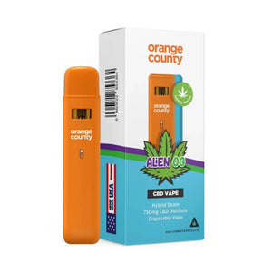 Orange County CBD Einweg-Vape-Pen Alien OG, 750 mg CBD, 1 ml