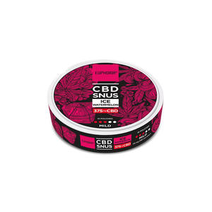 Euphoria CBD SNUS Ice Watermelon 375 mg (15 x 25 mg)