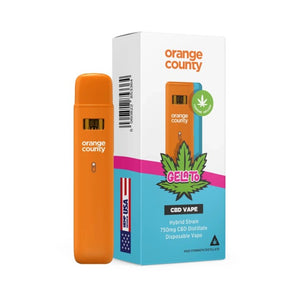Orange County CBD Einweg-Vape-Pen Gelato, 750 mg CBD, 1 ml