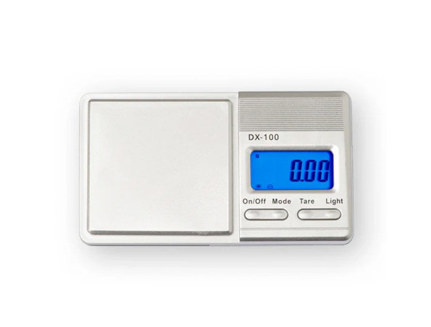 ON BALANCE DX-100 Miniwaage, 100 g x 0,01 g, silber