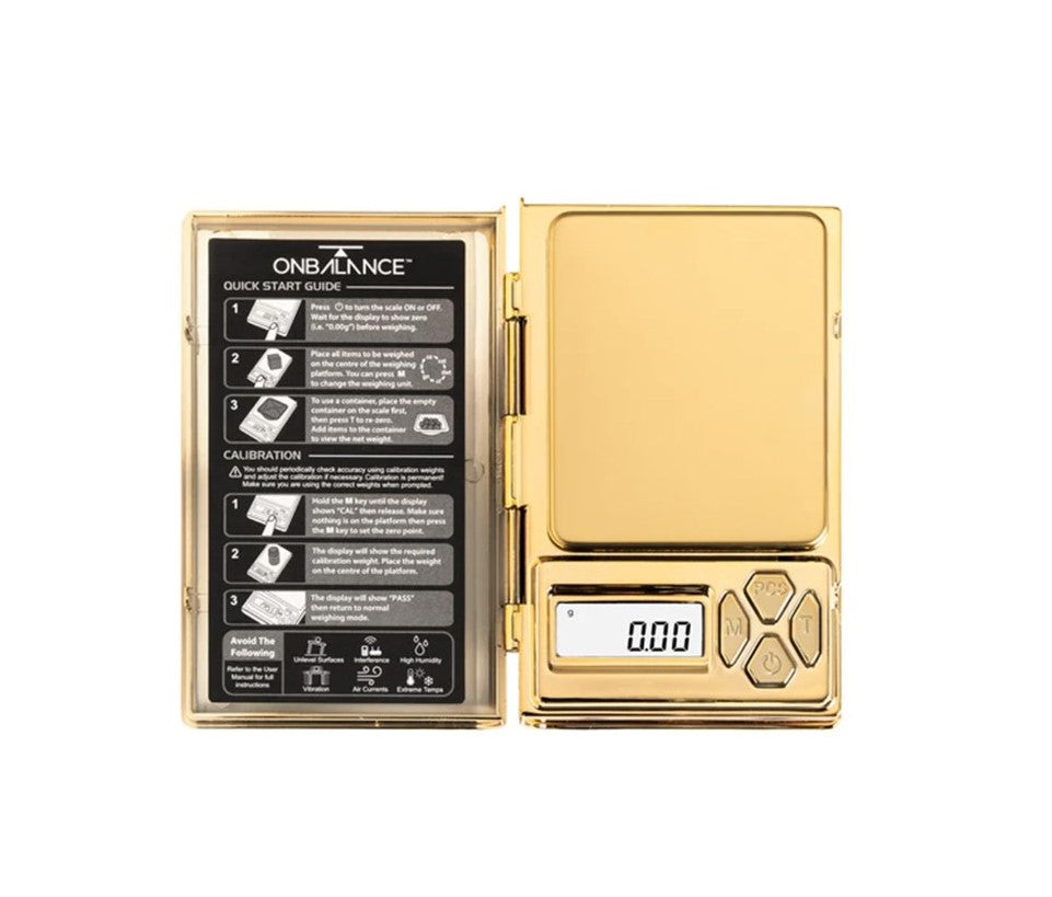 On Balance SH-100-GO Glanzwaage, 100 g x 0,01 g