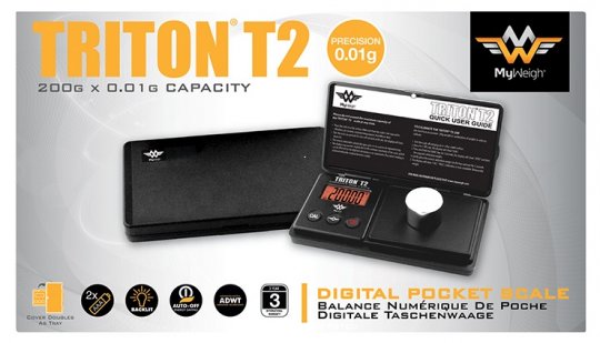 Digitalwaage TRITON 200g / 0,01g, with removable cover