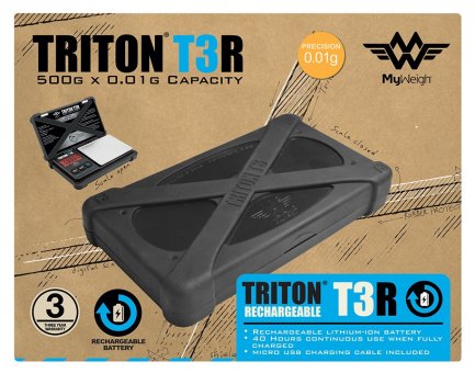 Digitalwaage TRITON T3R - MyWeight, 500g/0.01g