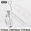 Grace Glass | Bong accessory oil skillet spoon- L:12cm- Ø:35/15mm- SG: 18.8mm