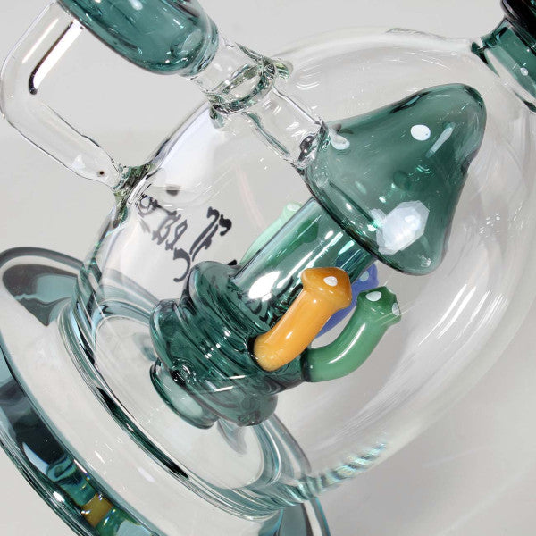 Black Leaf Bubbler Mushrooms Lochdiffusor