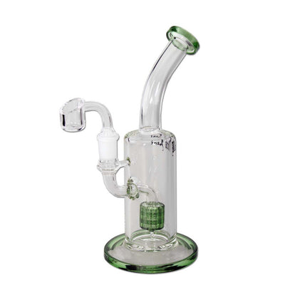 Black Leaf Ölbong/Dab Rig Trommelperkolator grün