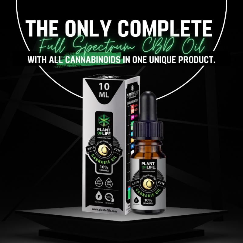 Plant of Life CBD ÖL 10% 10ML VOLLSPEKTRUM