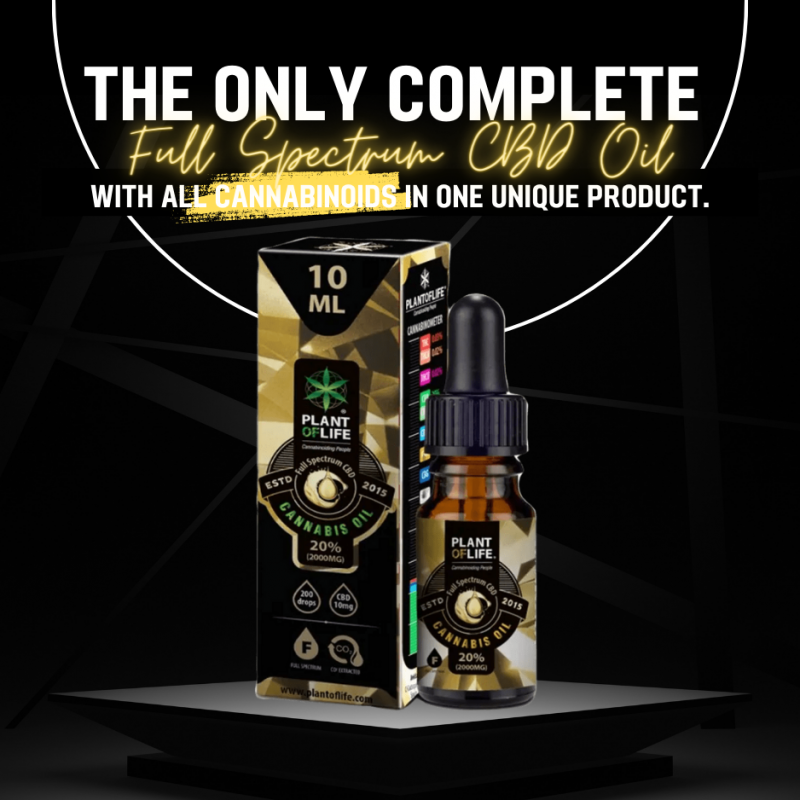 Plant Of Life CBD ÖL 20% 10ML VOLLSPEKTRUM