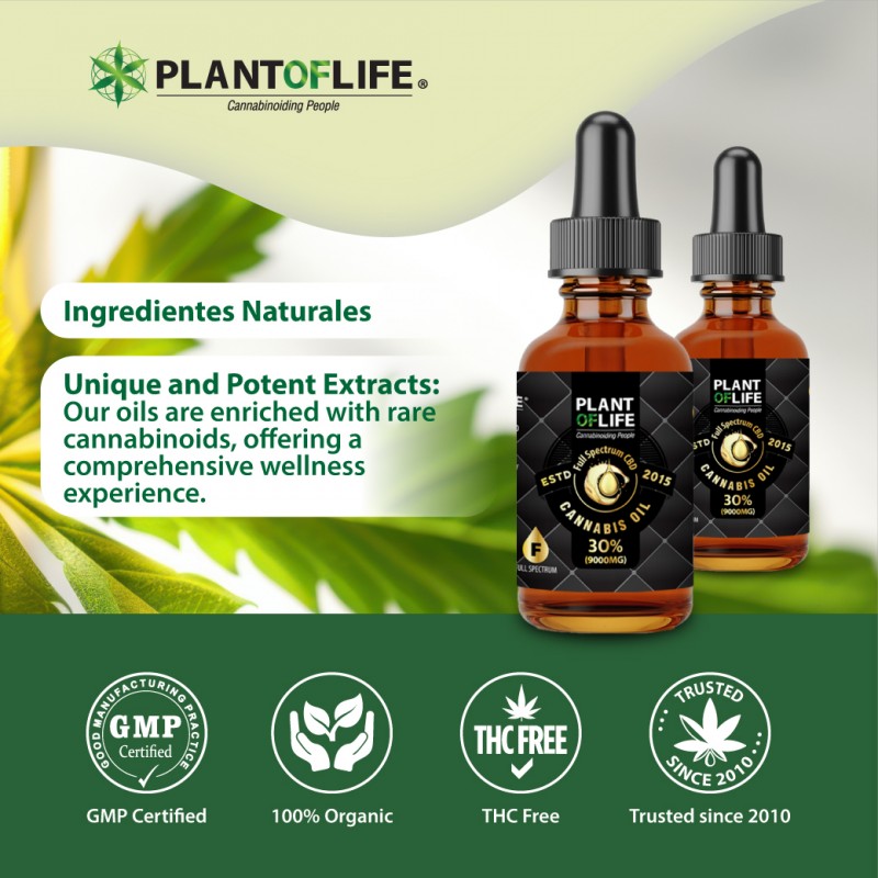 Plant Of Life CBD ÖL 30% 30ML VOLLSPEKTRUM