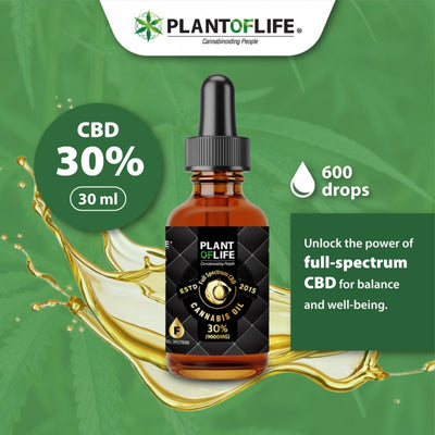 Plant Of Life CBD ÖL 30% 30ML VOLLSPEKTRUM