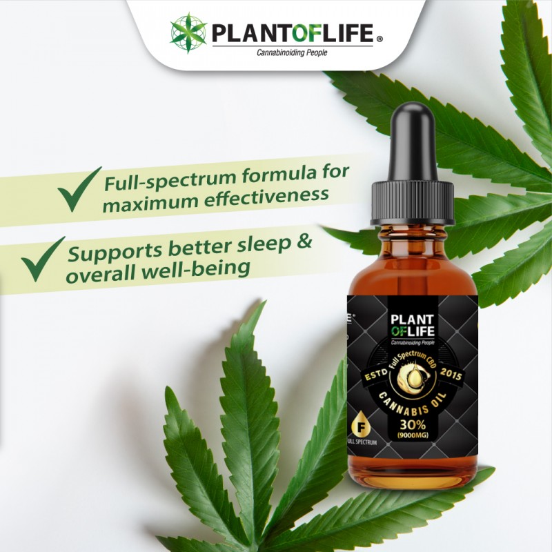 Plant Of Life CBD ÖL 30% 30ML VOLLSPEKTRUM