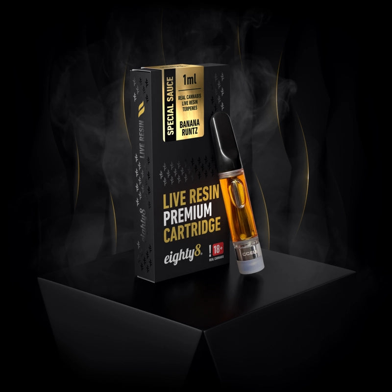Eighty8 CBD Kartusche Banana Runtz Live Resin Terpene, 1 ml