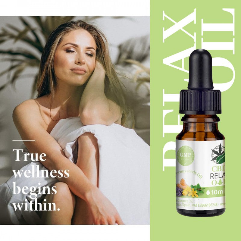 Plant of Remedy HANFÖL 25 % CBD 5 % CBG RELAX 10ML