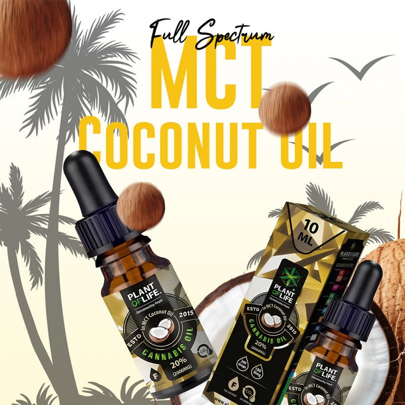 Plant Of Life KOKOSÖL MIT CBD 20% 10 ML