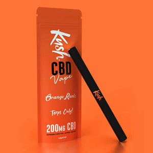 Kush CBD Vape Orange Runtz 200mg CBD Disposable Pen