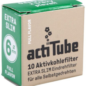 ActiTube Extra Slim Full Flavor Filter 6mm10 Stk