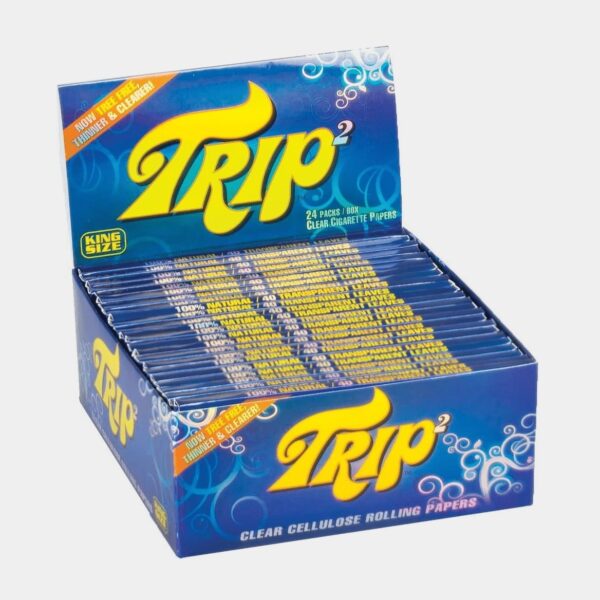 Trip transparent kingsize slim rolling papers